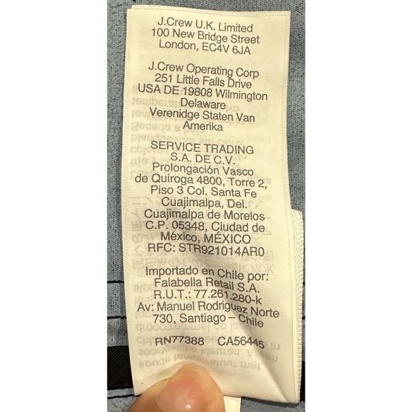 J.Crew Women’s Midi-Length Utility Raincoat, Size XS, Black, Interior Soft Blue - Picture 13 of 14